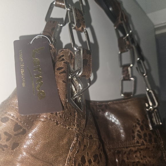 Karma Faux Animal Prints Bag - Picture 2 of 5